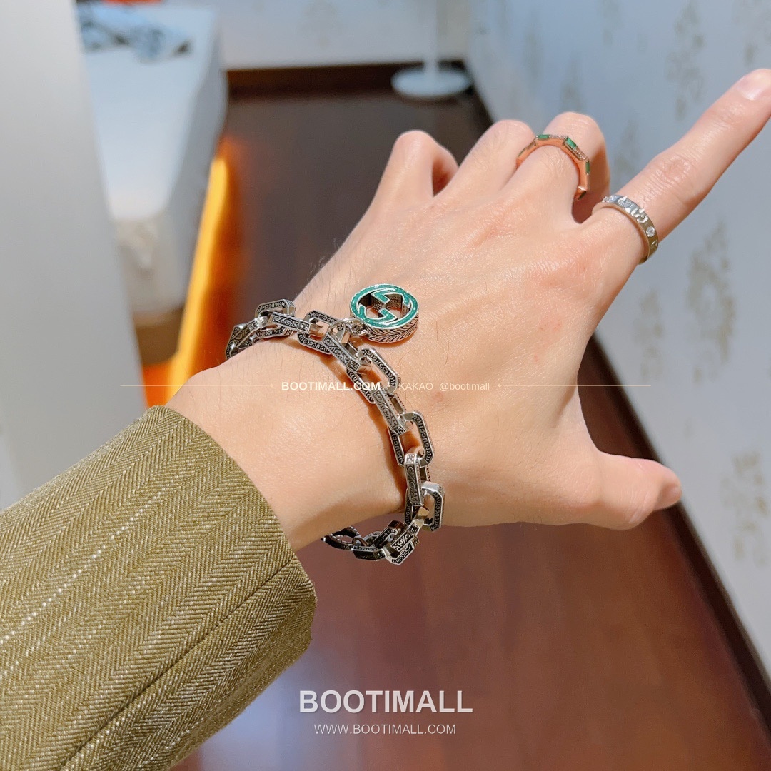 구찌 2026 더블 G 로고 체인 브레이슬릿 Gucci 2026 Double G Logo Chain Bracelet 6