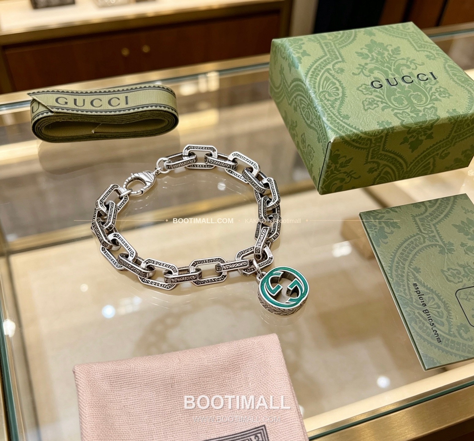 구찌 2026 더블 G 로고 체인 브레이슬릿 Gucci 2026 Double G Logo Chain Bracelet 8