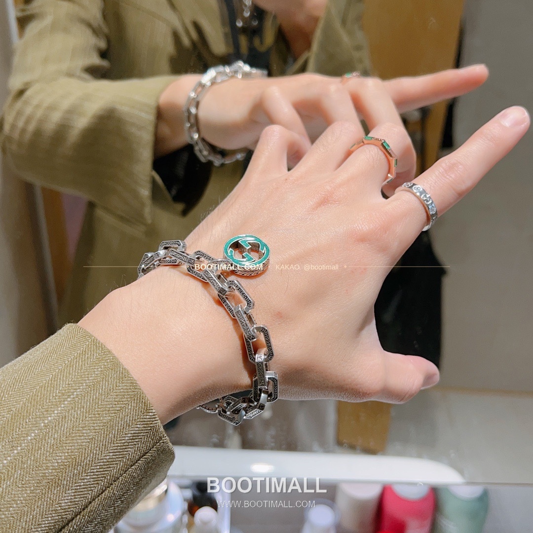 구찌 2026 더블 G 로고 체인 브레이슬릿 Gucci 2026 Double G Logo Chain Bracelet 9