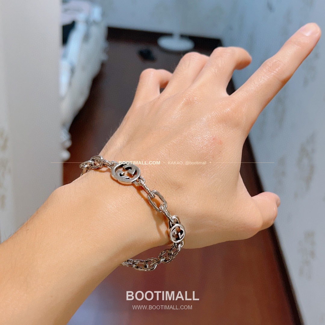 구찌 2026 더블 G 로고 체인 브레이슬릿 Gucci 2026 Double G Logo Chain Bracelet 3