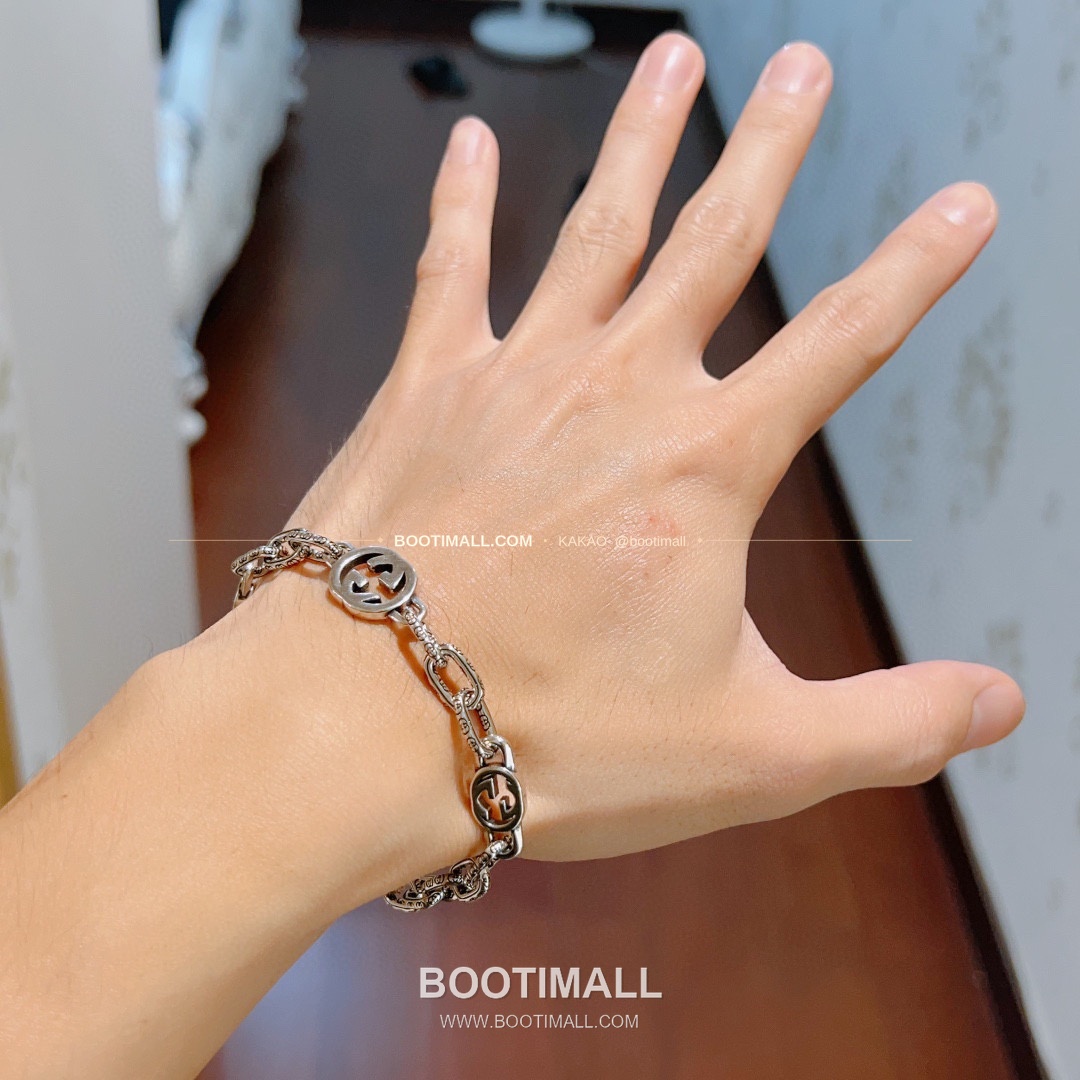 구찌 2026 더블 G 로고 체인 브레이슬릿 Gucci 2026 Double G Logo Chain Bracelet 7
