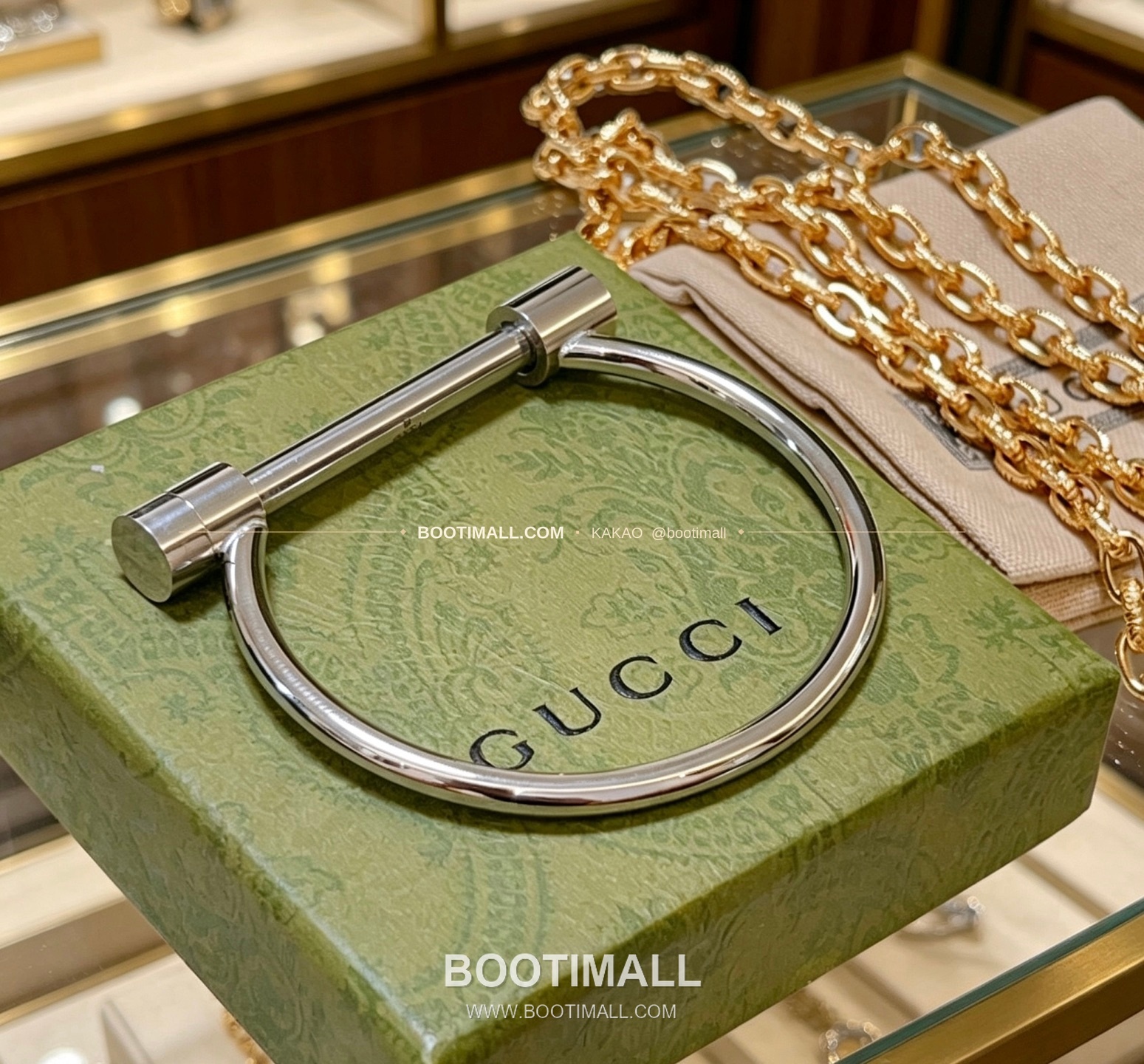구찌 앵거 포레스트 더블 G 빈티지 실버 브레이슬릿 Gucci Anger Forest Double G Vintage Silver Bracelet 8