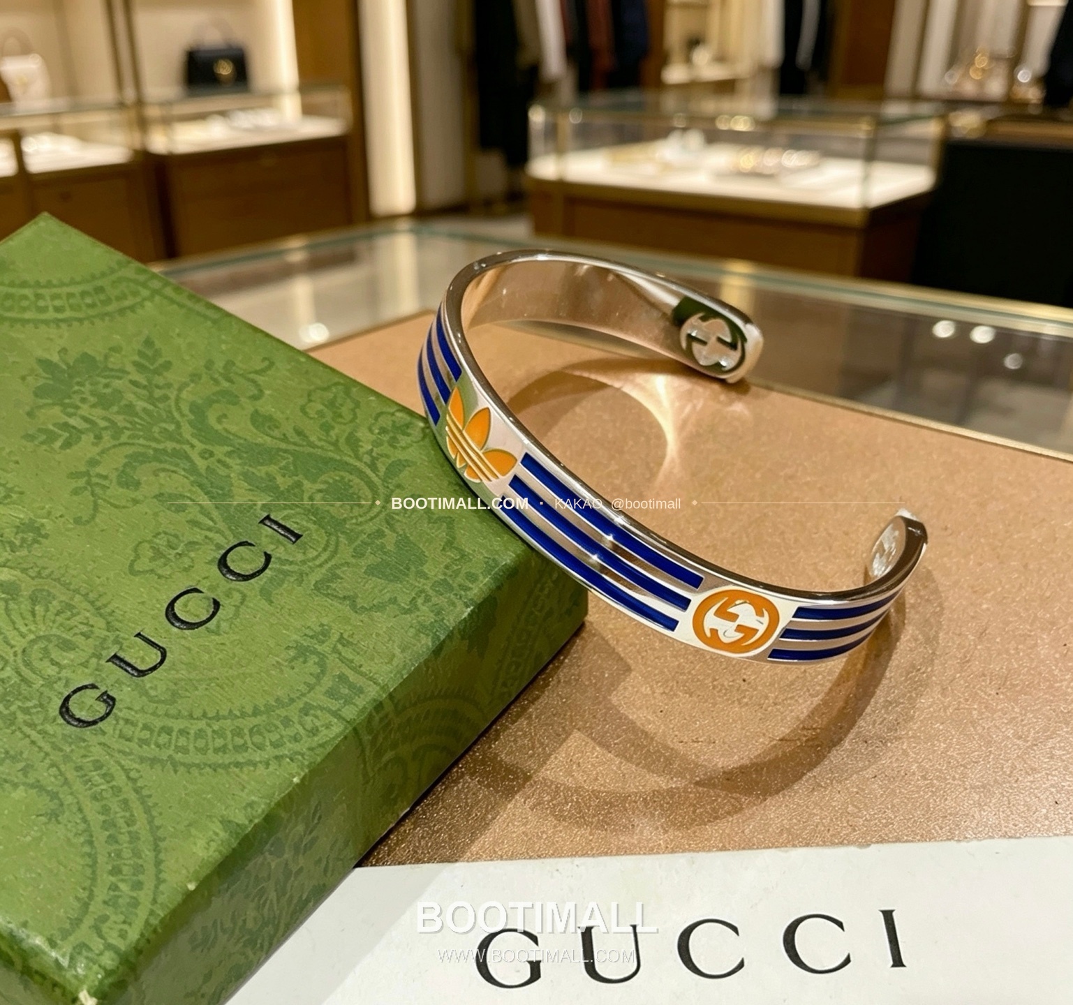 구찌 앵거 포레스트 더블 G 빈티지 브레이슬릿 Gucci Anger Forest Double G Vintage Bracelet 7