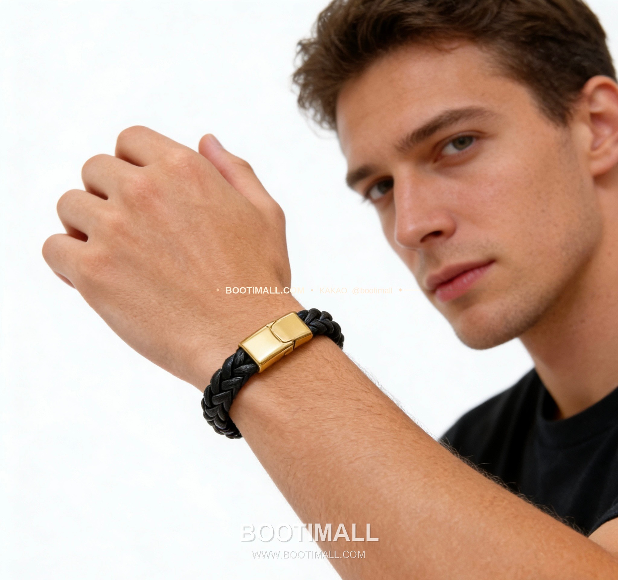 에르메스 앵거 포레스트 18K 골드 가죽 스트랩 브레이슬릿 Hermes Anger Forest 18K Gold Leather Strap Bracelet 6