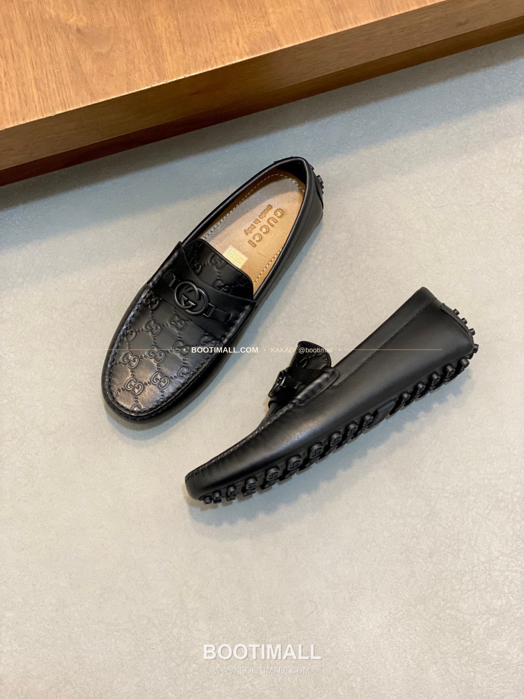 구찌 스웨이드 호스빗 드라이빙 슬립온 로퍼 블랙 Gucci Suede Horsebit Driving Slip-On Loafers 5