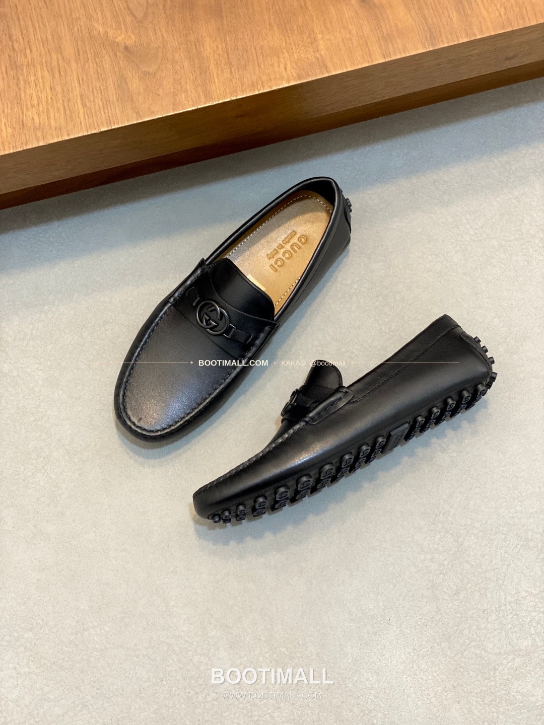 구찌 키프스킨 호스빗 드라이빙 슬립온 로퍼 블랙 Gucci Suede Horsebit Driving Slip-On Loafers 5