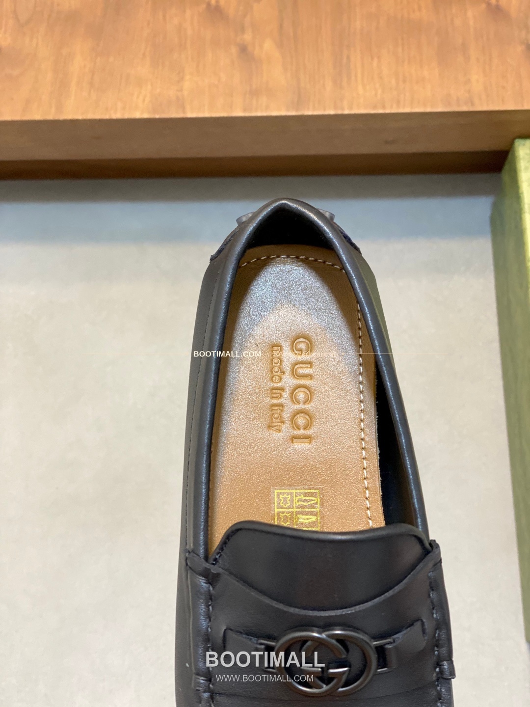 구찌 키프스킨 호스빗 드라이빙 슬립온 로퍼 블랙 Gucci Suede Horsebit Driving Slip-On Loafers 7