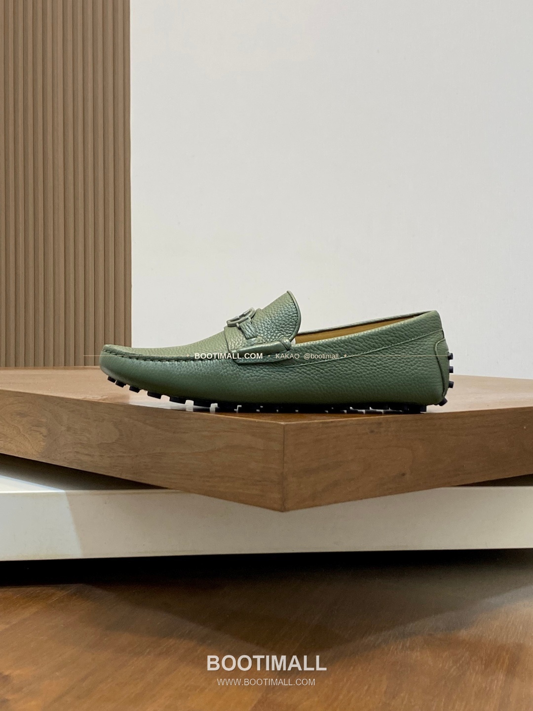 구찌 키프스킨 호스빗 드라이빙 슬립온 로퍼 그린Gucci Suede Horsebit Driving Slip-On Loafers 2