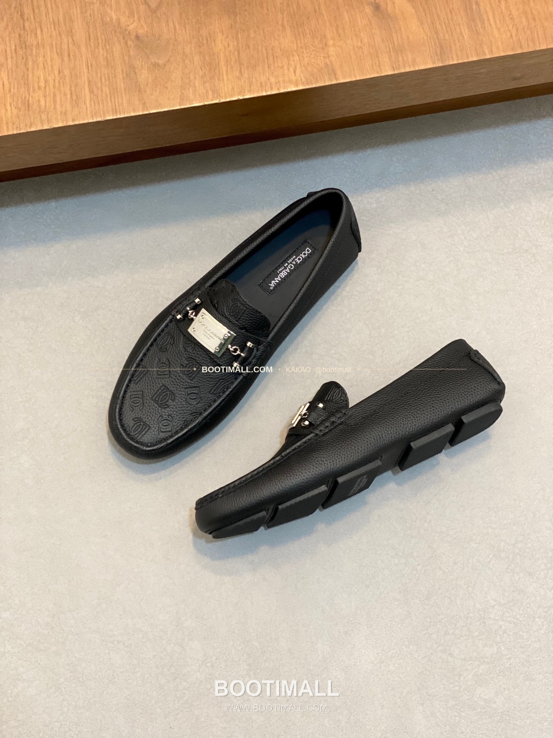 돌체앤가바나 송아지가죽 로고 드라이빙 슬립온 로퍼 Dolce & Gabbana Calfskin Logo Driving Slip-On Loafers 5