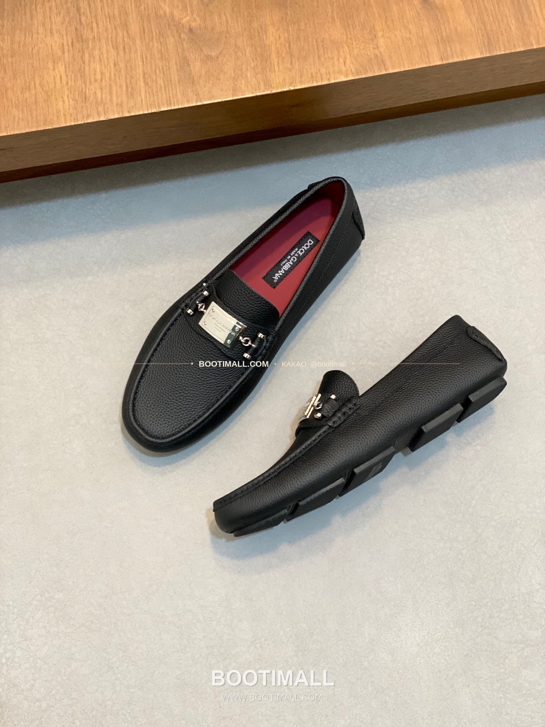 돌체앤가바나 송아지가죽 로고 드라이빙 슬립온 로퍼 Dolce & Gabbana Calfskin Logo Driving Slip-On Loafers 5