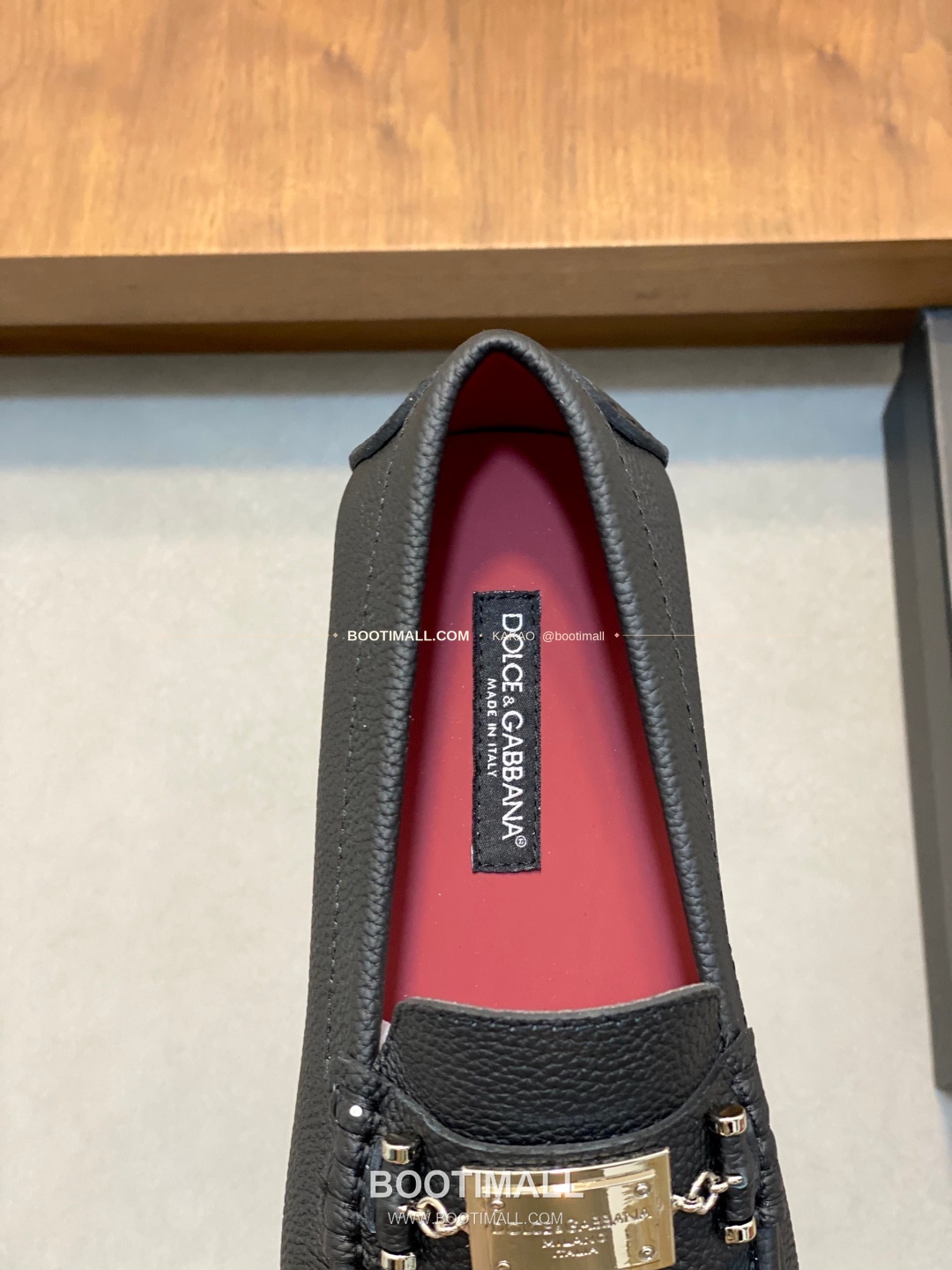 돌체앤가바나 송아지가죽 로고 드라이빙 슬립온 로퍼 Dolce & Gabbana Calfskin Logo Driving Slip-On Loafers 7