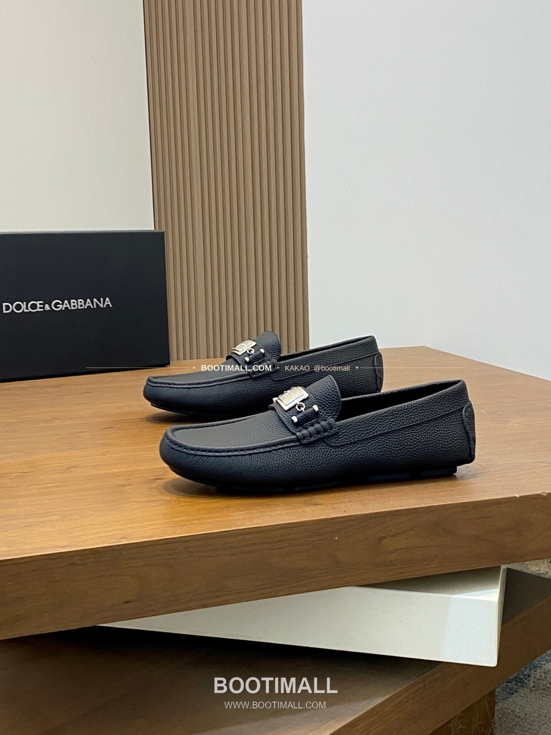 돌체앤가바나 송아지가죽 로고 드라이빙 슬립온 로퍼 Dolce & Gabbana Calfskin Logo Driving Slip-On Loafers 3