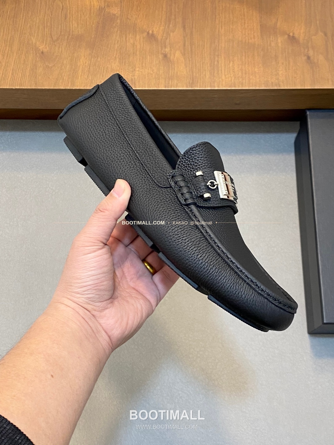 돌체앤가바나 송아지가죽 로고 드라이빙 슬립온 로퍼 Dolce & Gabbana Calfskin Logo Driving Slip-On Loafers 4