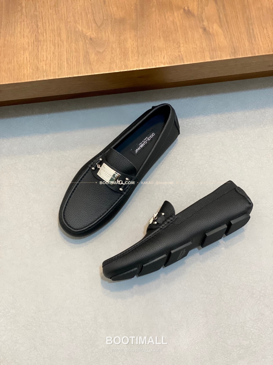 돌체앤가바나 송아지가죽 로고 드라이빙 슬립온 로퍼 Dolce & Gabbana Calfskin Logo Driving Slip-On Loafers 5