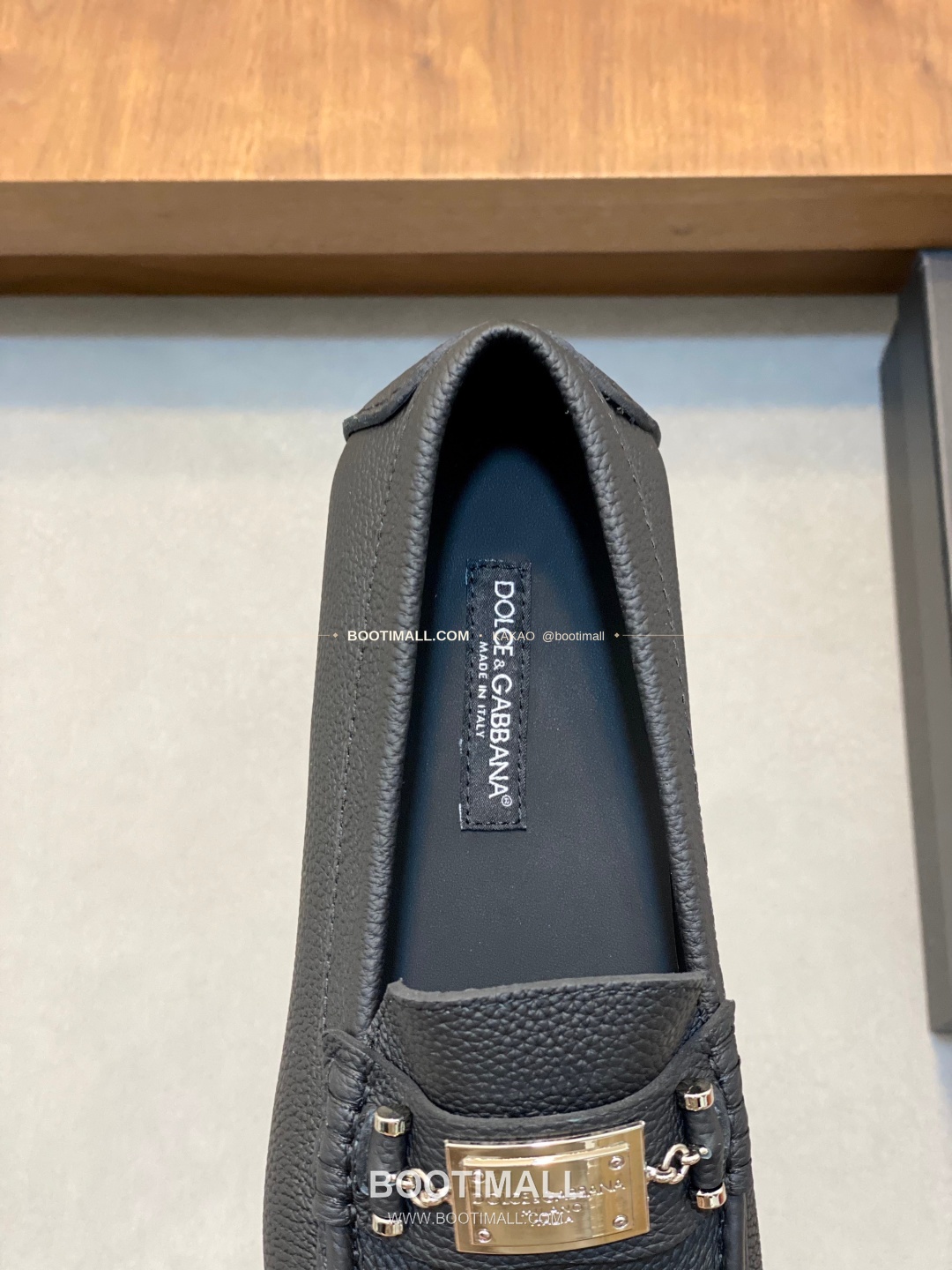 돌체앤가바나 송아지가죽 로고 드라이빙 슬립온 로퍼 Dolce & Gabbana Calfskin Logo Driving Slip-On Loafers 7