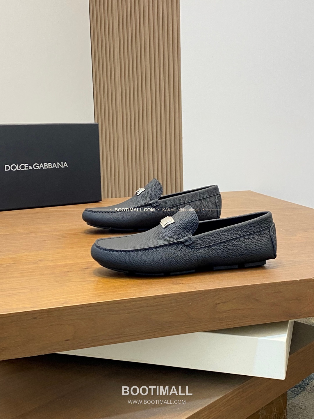 돌체앤가바나 송아지가죽 로고 드라이빙 슬립온 로퍼 Dolce & Gabbana Calfskin Logo Driving Slip-On Loafers 3