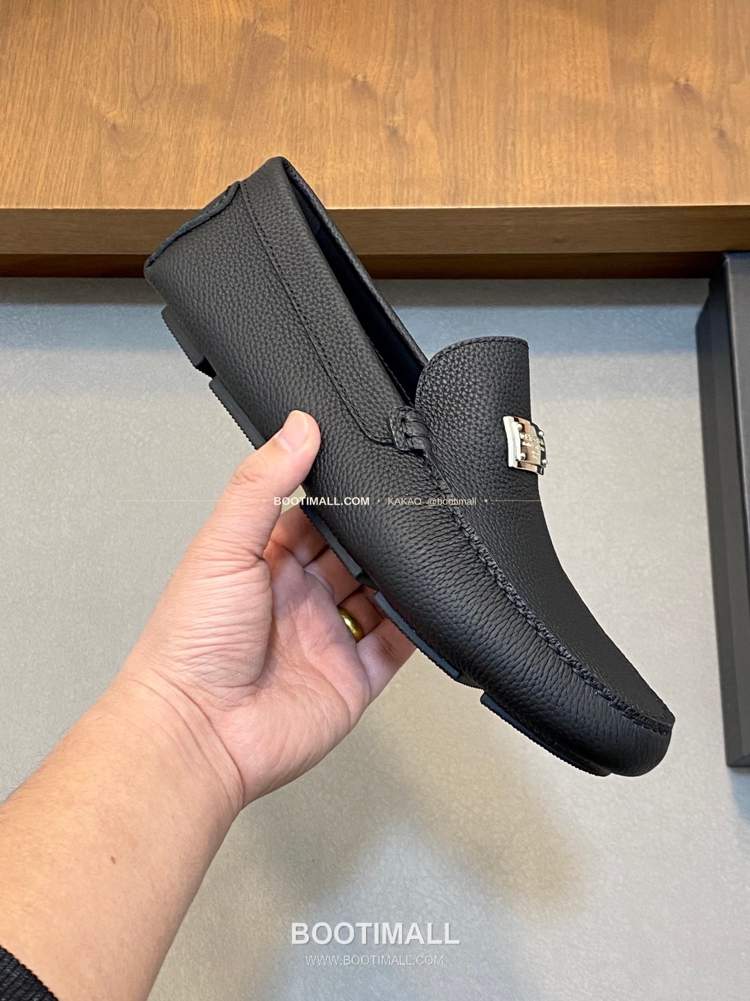 돌체앤가바나 송아지가죽 로고 드라이빙 슬립온 로퍼 Dolce & Gabbana Calfskin Logo Driving Slip-On Loafers 4