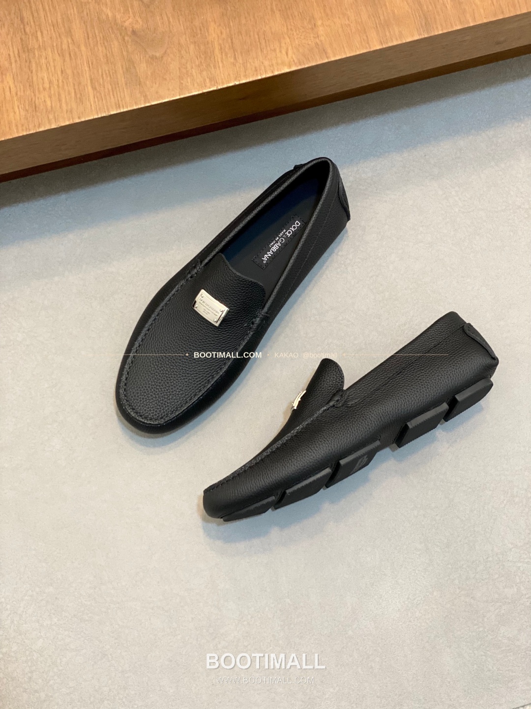 돌체앤가바나 송아지가죽 로고 드라이빙 슬립온 로퍼 Dolce & Gabbana Calfskin Logo Driving Slip-On Loafers 5