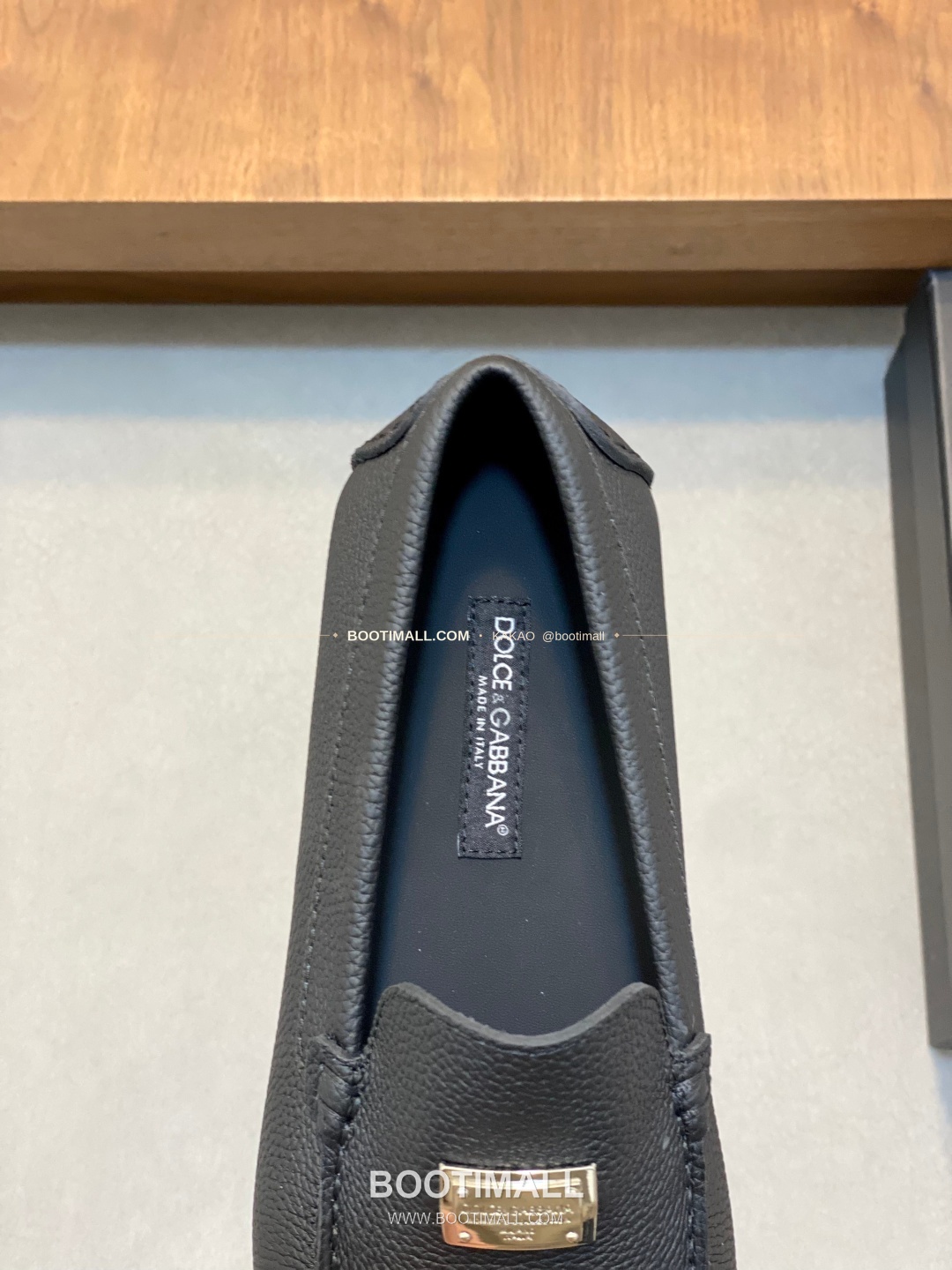 돌체앤가바나 송아지가죽 로고 드라이빙 슬립온 로퍼 Dolce & Gabbana Calfskin Logo Driving Slip-On Loafers 7