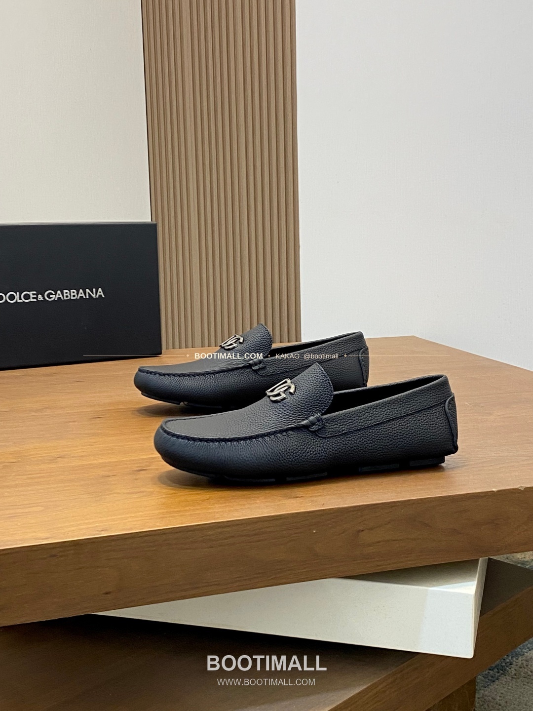 돌체앤가바나 송아지가죽 로고 드라이빙 슬립온 로퍼 Dolce & Gabbana Calfskin Logo Driving Slip-On Loafers 3