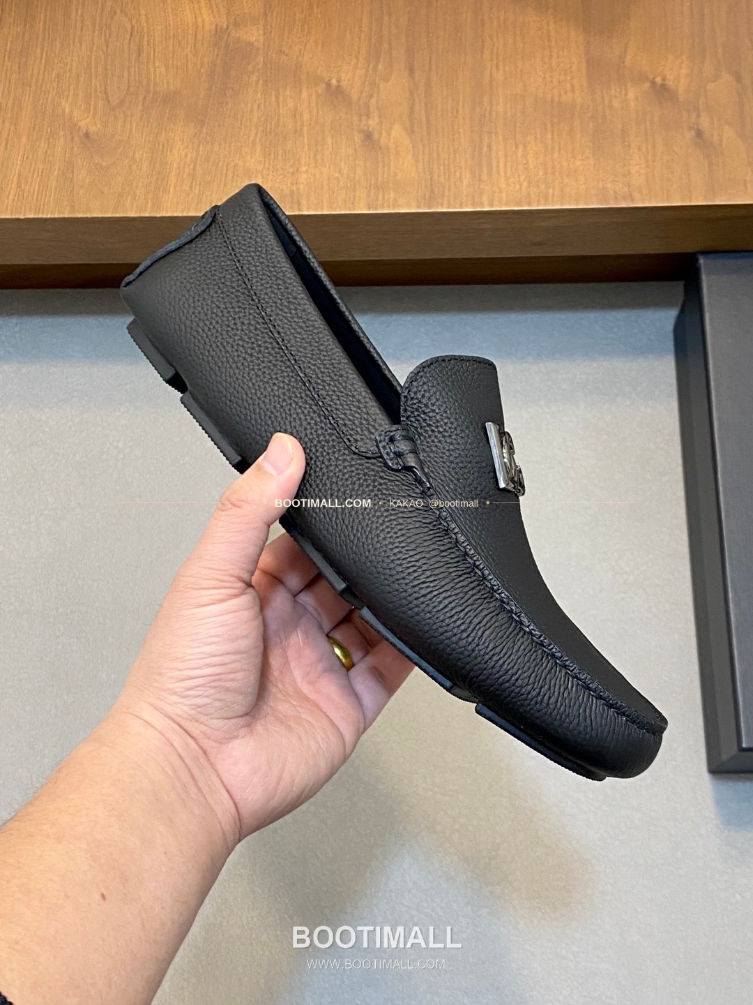 돌체앤가바나 송아지가죽 로고 드라이빙 슬립온 로퍼 Dolce & Gabbana Calfskin Logo Driving Slip-On Loafers 4