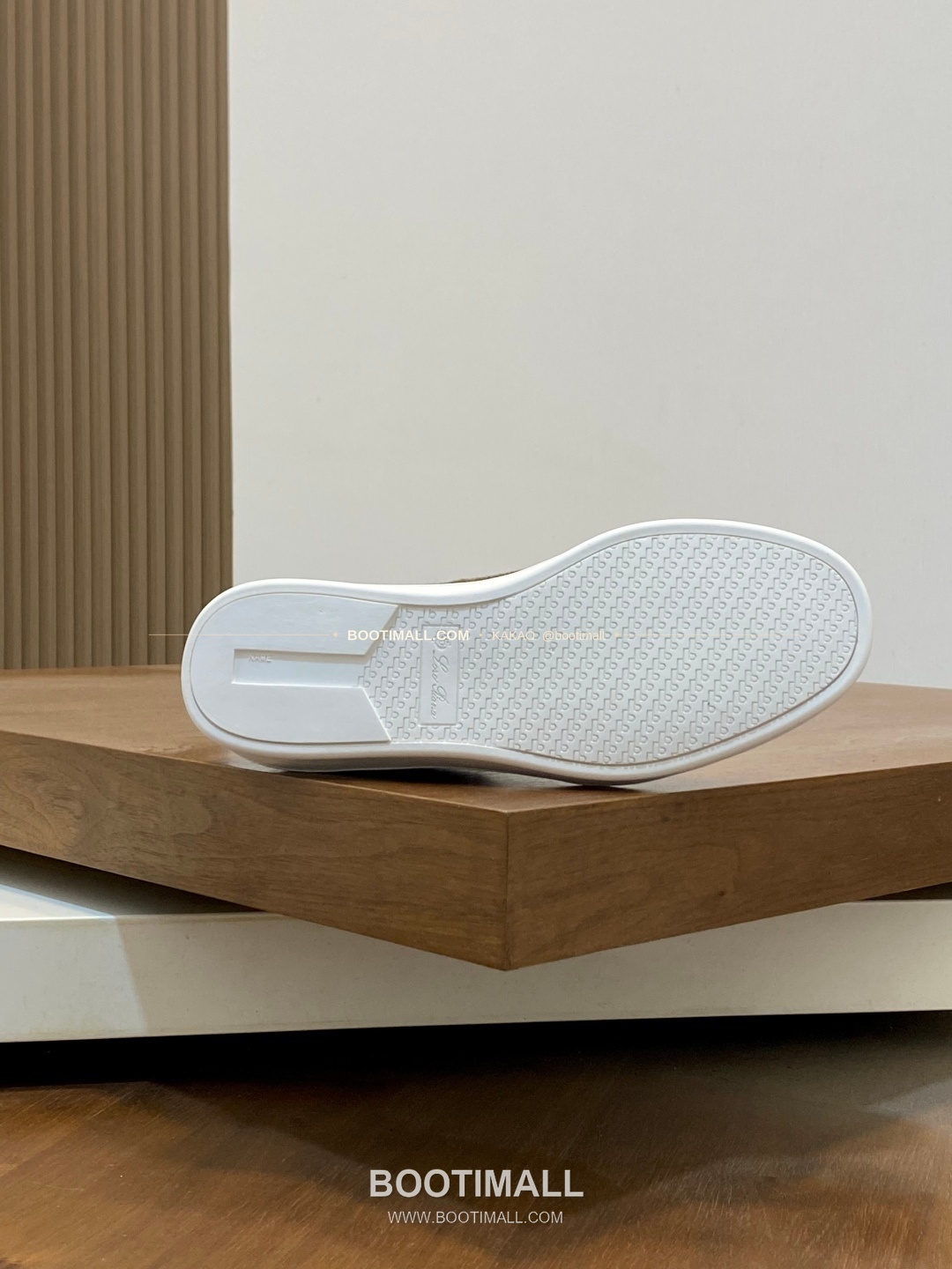 로로피아나 페코라네라 울 레더트림 로고 스니커즈 브라운 Loro Piana Pecora Nera Wool Leather Trim Logo Sneakers 9