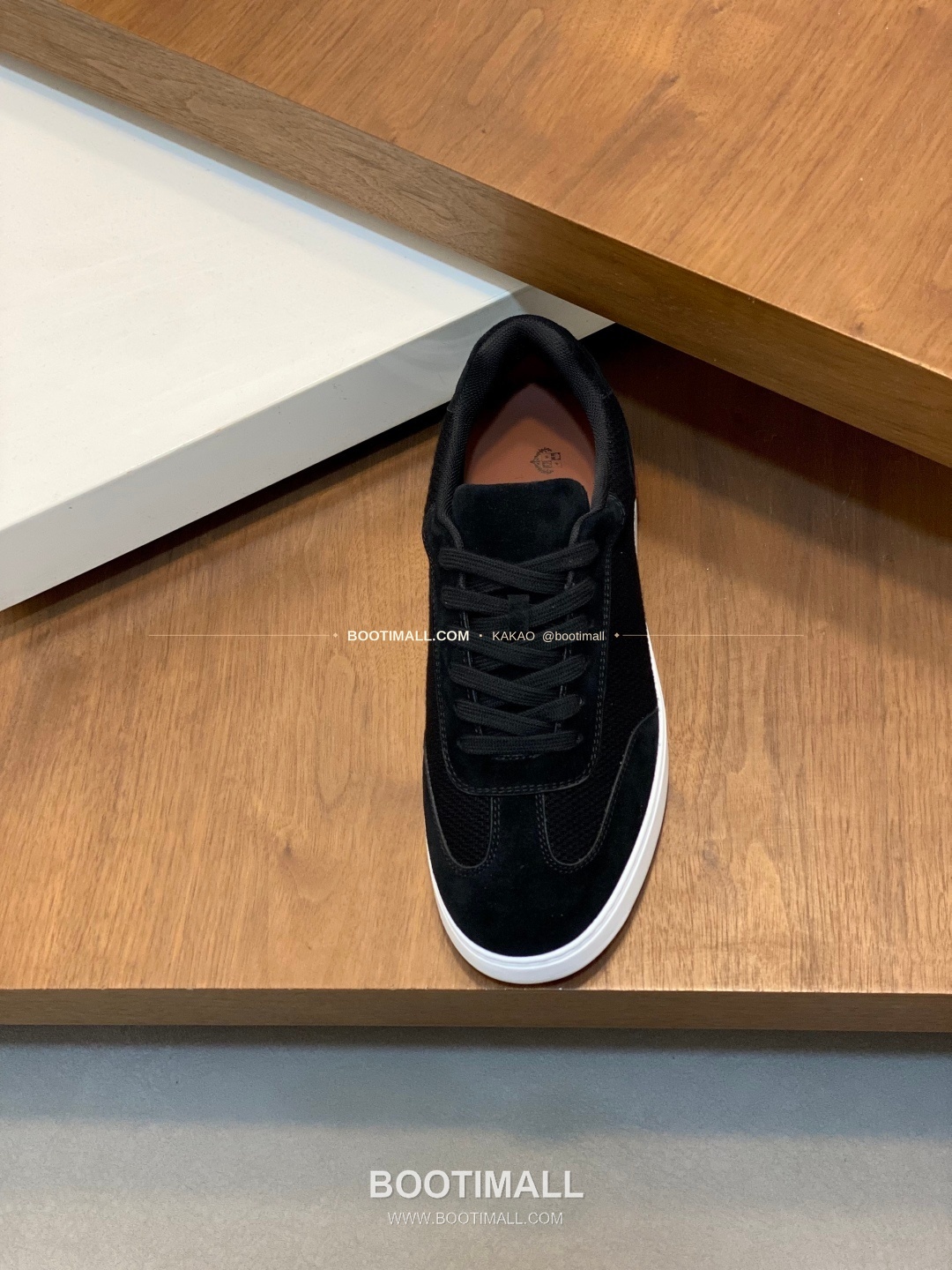 로로피아나 페코라네라 울 레더트림 워크 스니커즈 블랙 Loro Piana Pecora Nera Wool Leather Trim Walk Sneakers 6