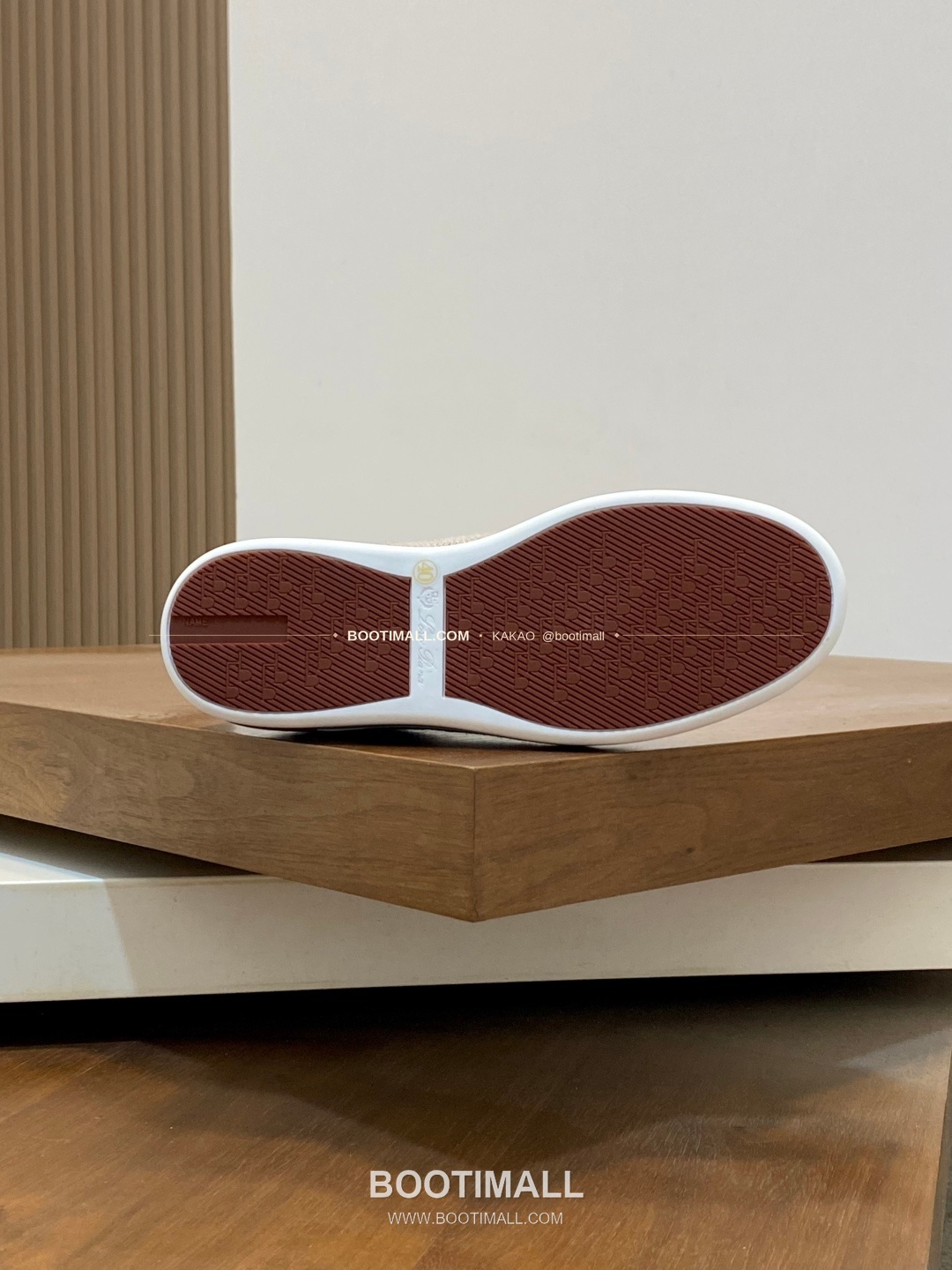 로로피아나 페코라네라 울 레더트림 워크 스니커즈 브라운 Loro Piana Pecora Nera Wool Leather Trim Walk Sneakers 9