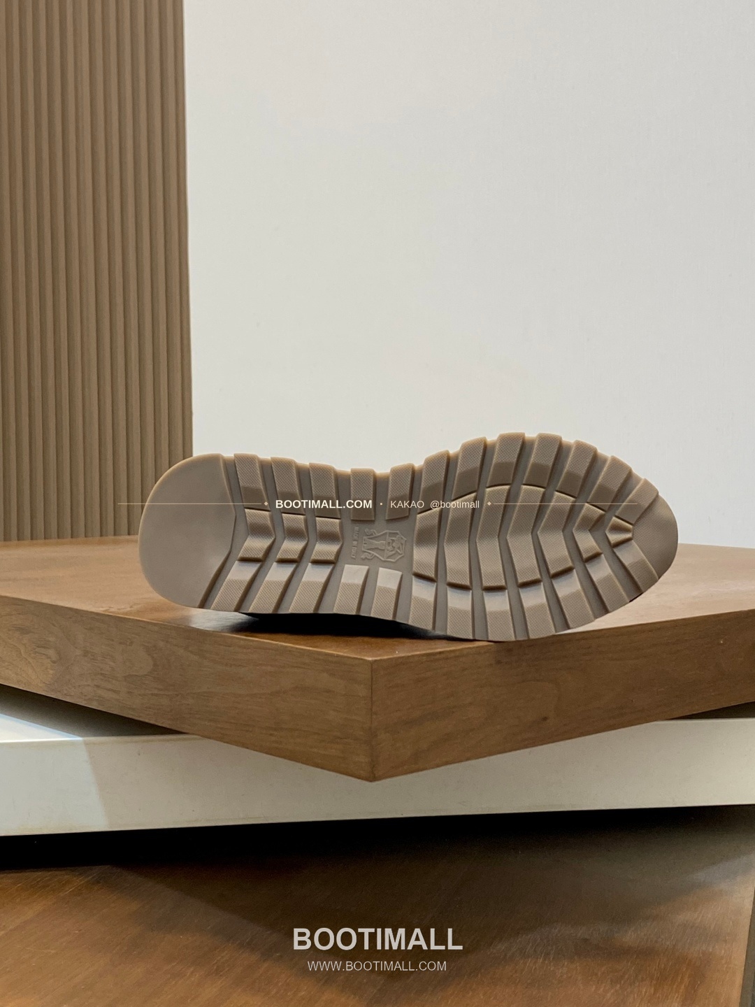 브루넬로쿠치넬리 송아지가죽 스웨이드 레더 믹스 슬립온 스니커즈 블랙 Brunello Cucinelli Calfskin Suede Leather Mix Slip-On Sneakers 9