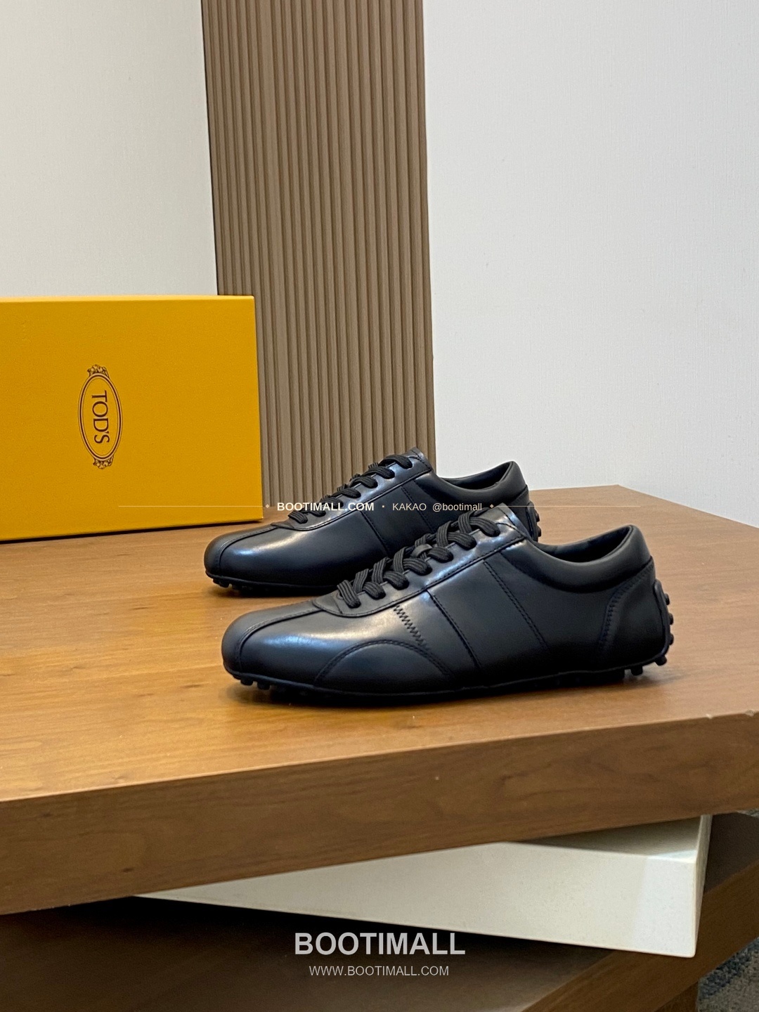 토즈 송아지가죽 고미노 러버솔 슬립온 로퍼 블랙 Tod’s Calfskin Gommino Rubber Sole Slip-On Loafers 3