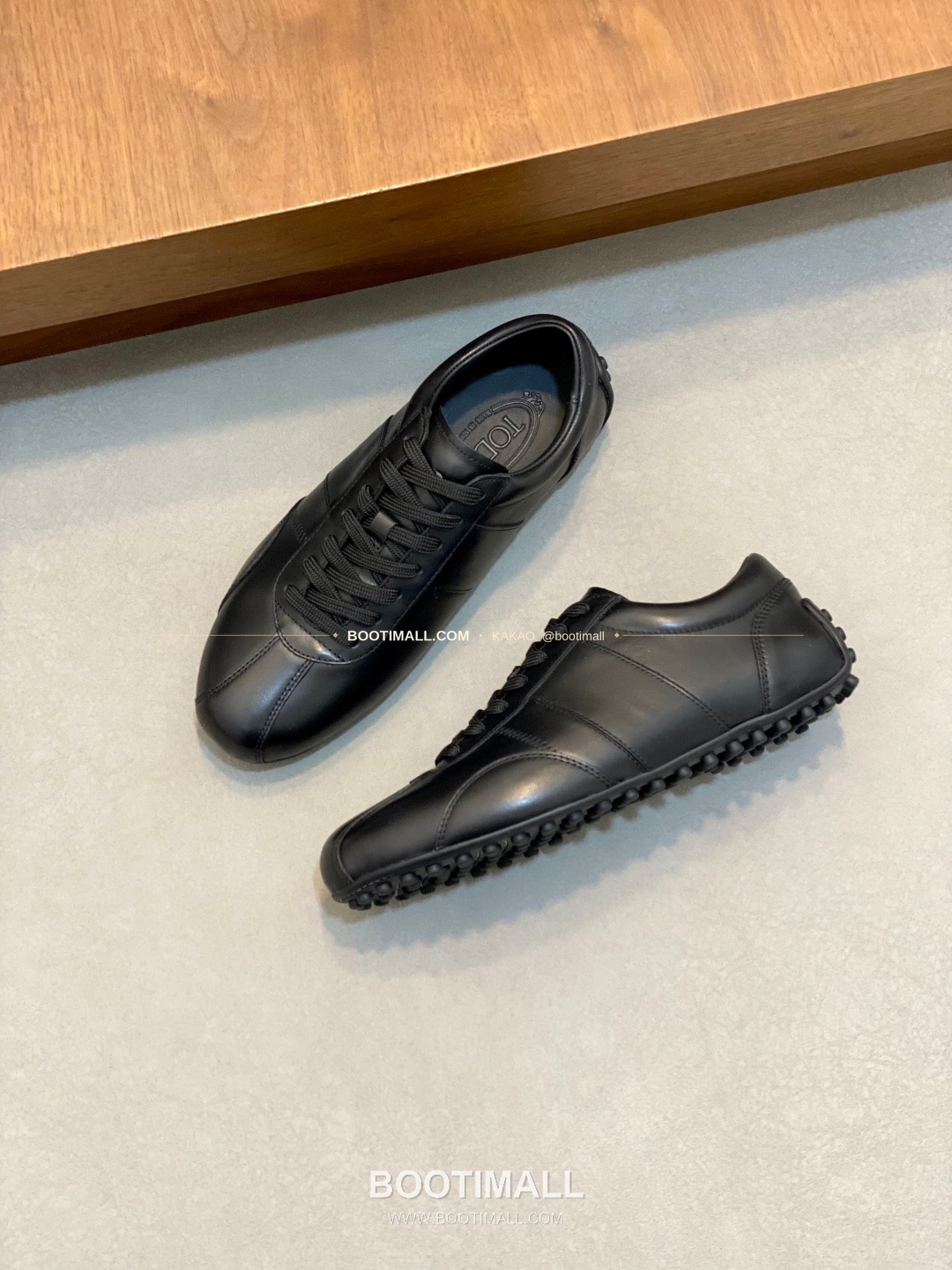 토즈 송아지가죽 고미노 러버솔 슬립온 로퍼 블랙 Tod’s Calfskin Gommino Rubber Sole Slip-On Loafers 5
