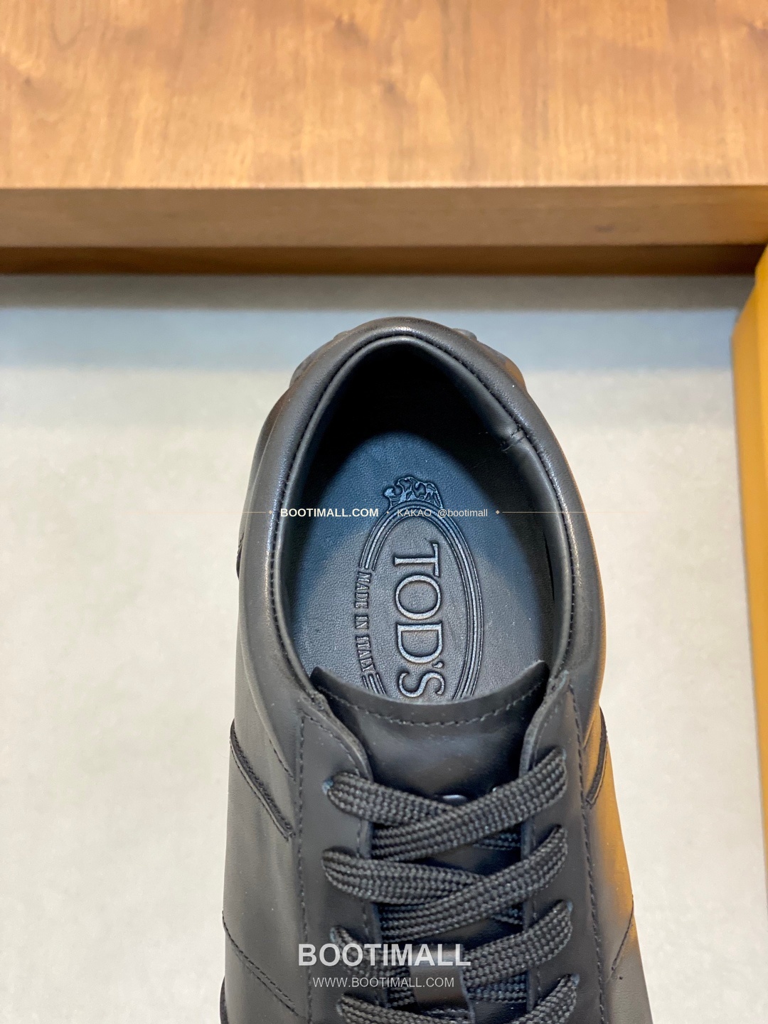 토즈 송아지가죽 고미노 러버솔 슬립온 로퍼 블랙 Tod’s Calfskin Gommino Rubber Sole Slip-On Loafers 7