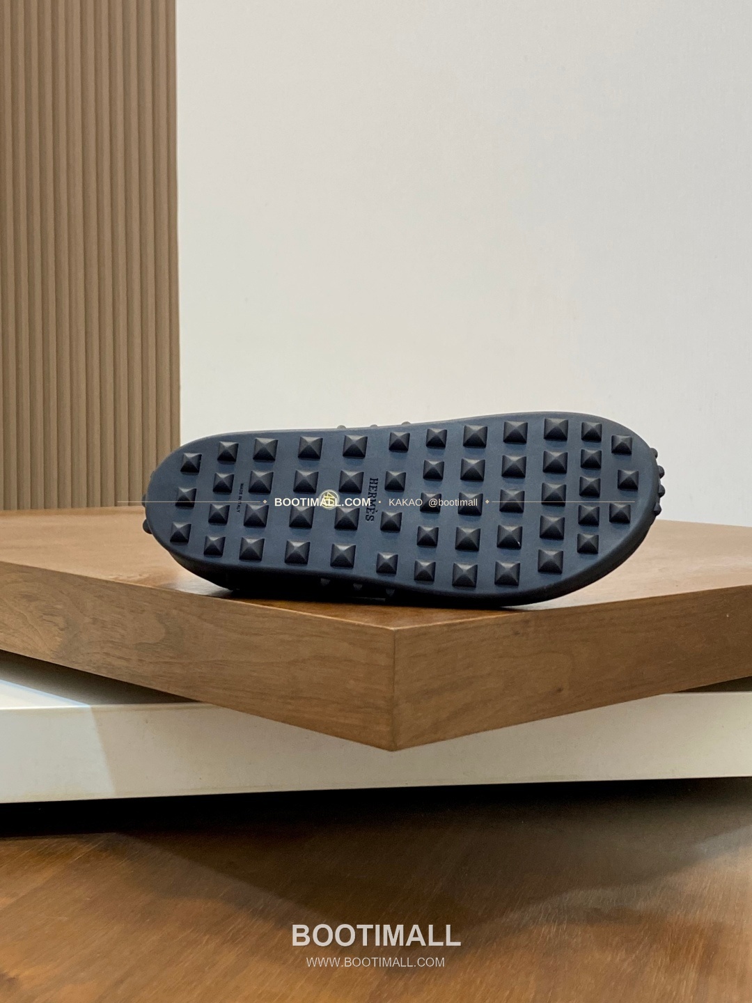 에르메스 송아지가죽 H로고 슬립온 로퍼 블랙 Hermes Calfskin H Logo Slip-On Loafers 9