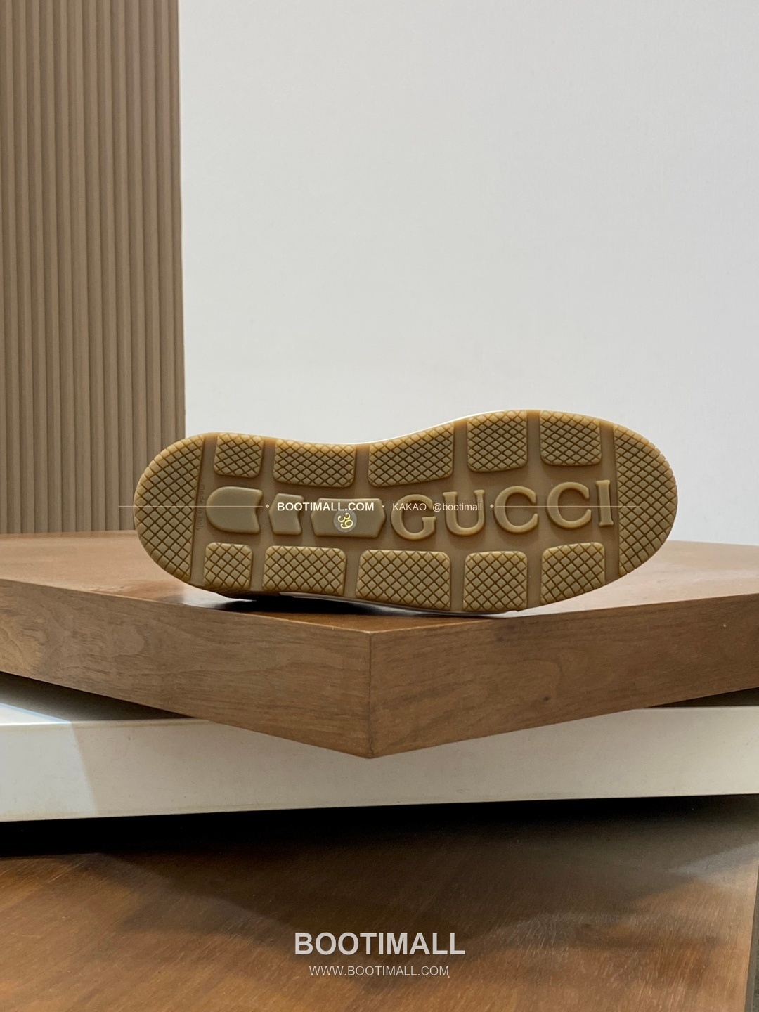 구찌 나파가죽 로고 레이스업 스니커즈 브라운 Gucci Nappa Calfskin Logo Lace-Up Sneakers 9