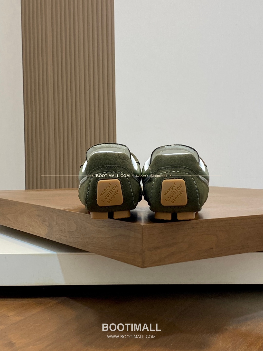 루이비통 플라이니트 모노그램 로고 레이스업 스니커즈 카키 Louis Vuitton Flyknit Monogram Logo Lace-Up Sneakers 8