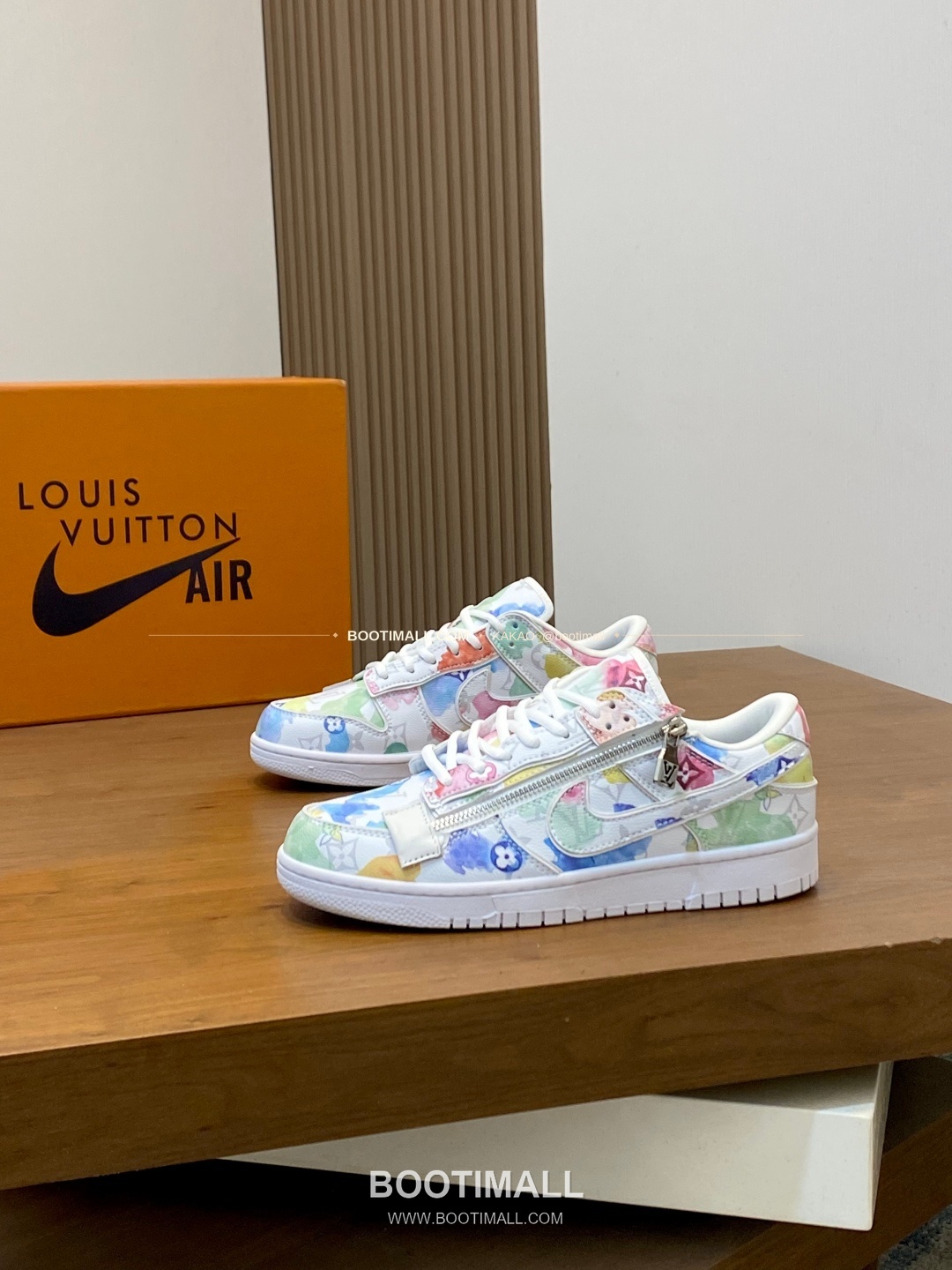 루이비통 에어 그레인 송아지가죽 로고 레이스업 스니커즈 Louis Vuitton AIR Grained Calfskin Logo Lace-Up Sneakers 3