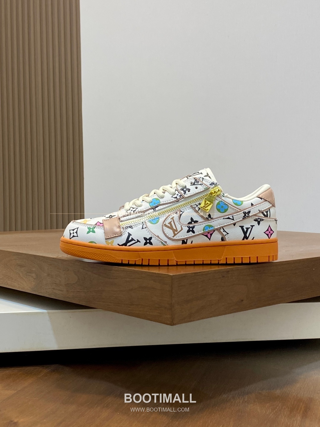 루이비통 에어 그레인 송아지가죽 로고 레이스업 스니커즈 Louis Vuitton AIR Grained Calfskin Logo Lace-Up Sneakers 2