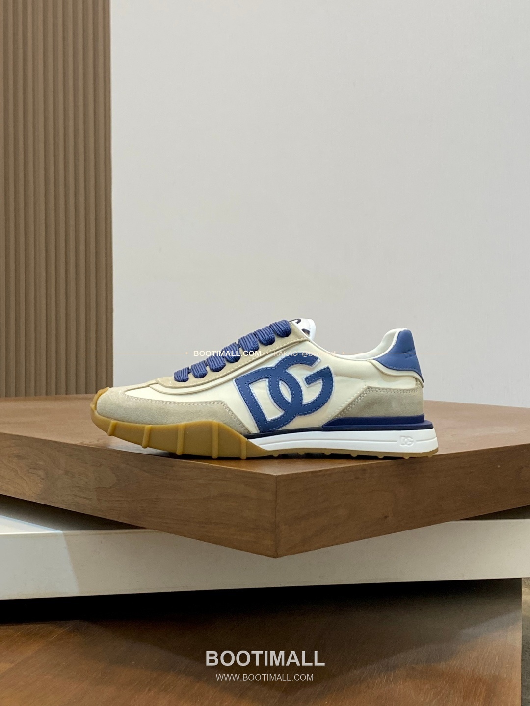 돌체앤가바나 송아지가죽 믹스 로고 레이스업 스니커즈 Dolce & Gabbana Calfskin Mix Logo Lace-Up Sneakers 2