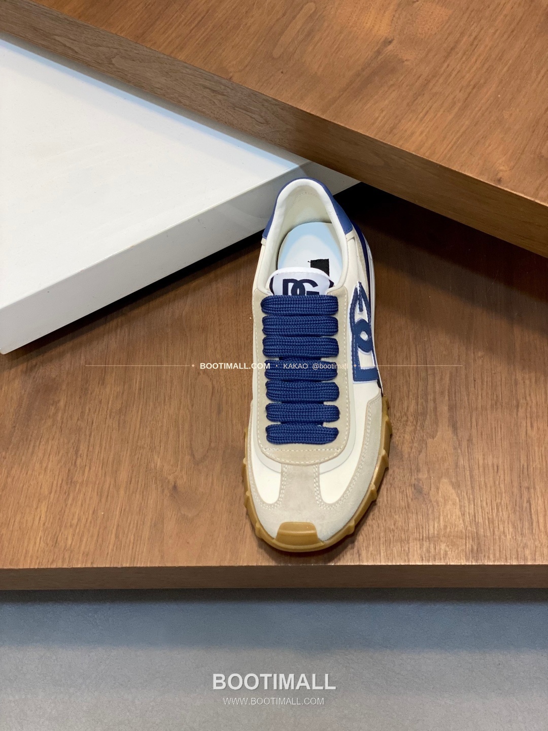 돌체앤가바나 송아지가죽 믹스 로고 레이스업 스니커즈 Dolce & Gabbana Calfskin Mix Logo Lace-Up Sneakers 6