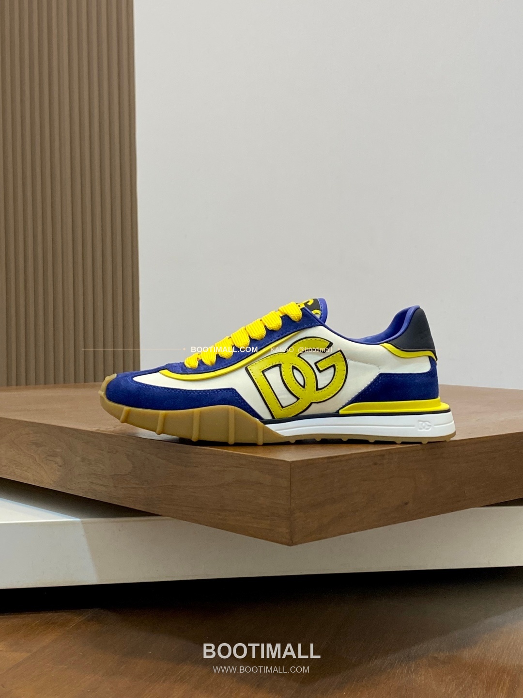 돌체앤가바나 송아지가죽 믹스 로고 레이스업 스니커즈 Dolce & Gabbana Calfskin Mix Logo Lace-Up Sneakers 2