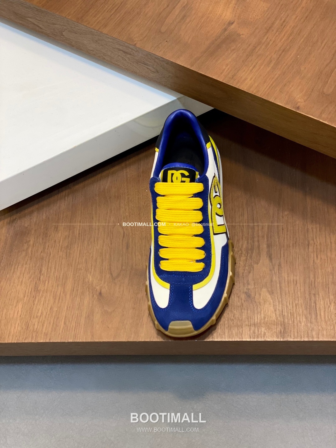 돌체앤가바나 송아지가죽 믹스 로고 레이스업 스니커즈 Dolce & Gabbana Calfskin Mix Logo Lace-Up Sneakers 6