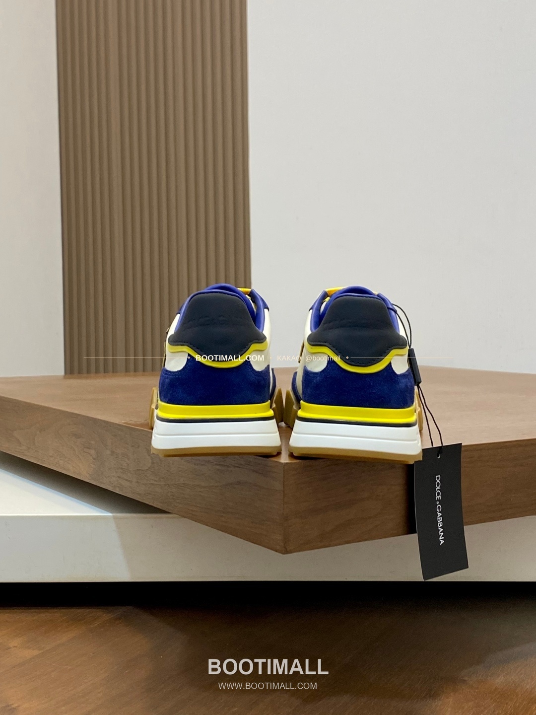 돌체앤가바나 송아지가죽 믹스 로고 레이스업 스니커즈 Dolce & Gabbana Calfskin Mix Logo Lace-Up Sneakers 8