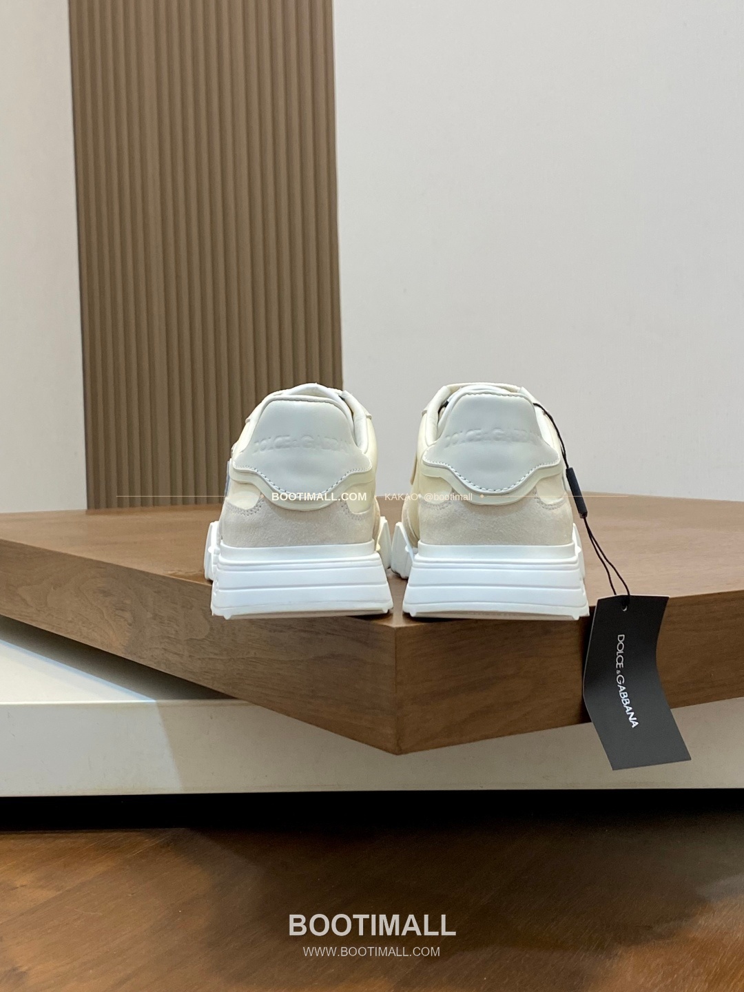 돌체앤가바나 송아지가죽 믹스 로고 레이스업 스니커즈 Dolce & Gabbana Calfskin Mix Logo Lace-Up Sneakers 8