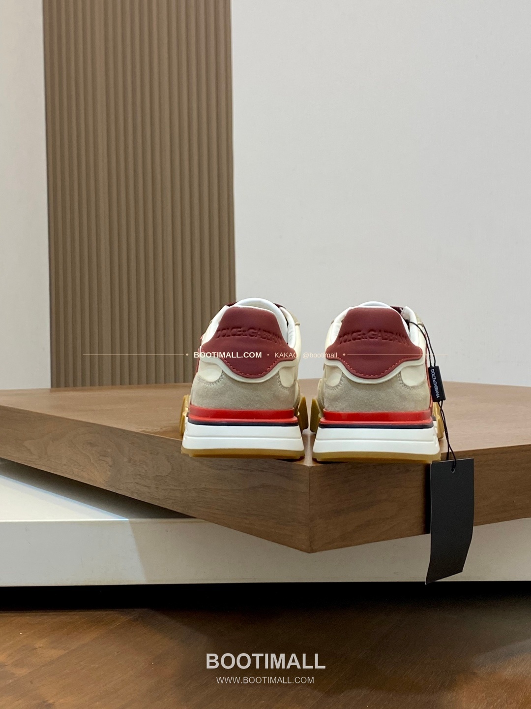 돌체앤가바나 송아지가죽 믹스 로고 레이스업 스니커즈 Dolce & Gabbana Calfskin Mix Logo Lace-Up Sneakers 8