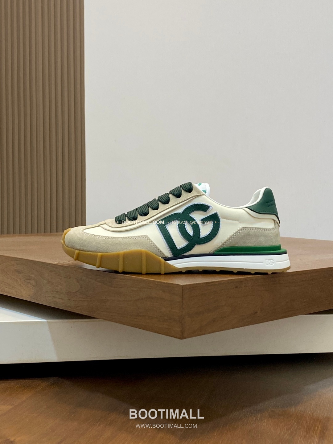 돌체앤가바나 송아지가죽 믹스 로고 레이스업 스니커즈 Dolce & Gabbana Calfskin Mix Logo Lace-Up Sneakers 2