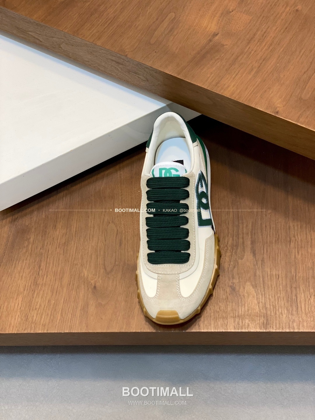 돌체앤가바나 송아지가죽 믹스 로고 레이스업 스니커즈 Dolce & Gabbana Calfskin Mix Logo Lace-Up Sneakers 6