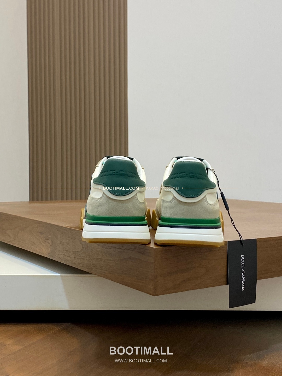 돌체앤가바나 송아지가죽 믹스 로고 레이스업 스니커즈 Dolce & Gabbana Calfskin Mix Logo Lace-Up Sneakers 8