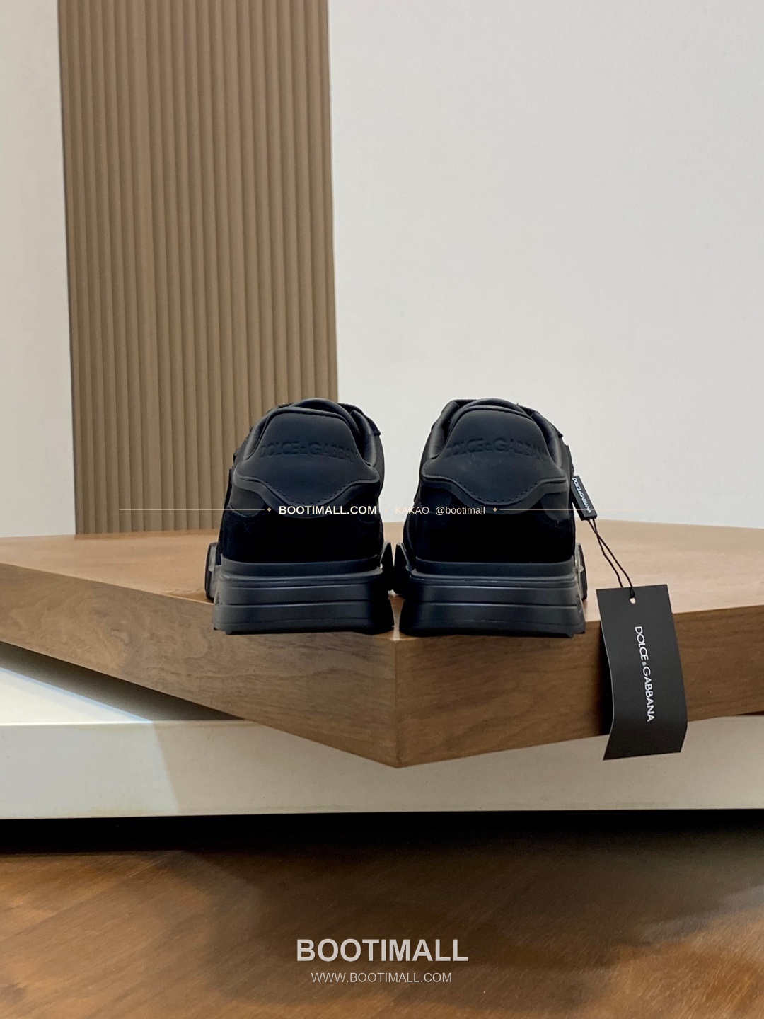 돌체앤가바나 송아지가죽 믹스 로고 레이스업 스니커즈 Dolce & Gabbana Calfskin Mix Logo Lace-Up Sneakers 8