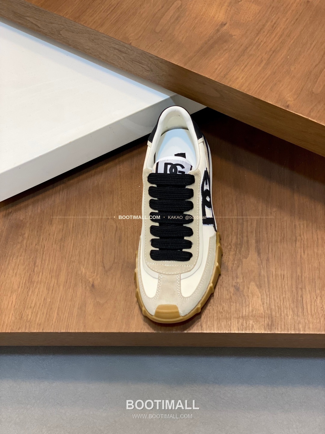 돌체앤가바나 송아지가죽 믹스 로고 레이스업 스니커즈 Dolce & Gabbana Calfskin Mix Logo Lace-Up Sneakers 6