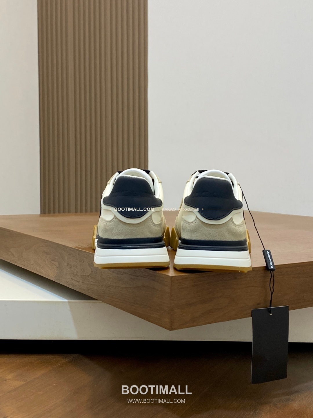 돌체앤가바나 송아지가죽 믹스 로고 레이스업 스니커즈 Dolce & Gabbana Calfskin Mix Logo Lace-Up Sneakers 8